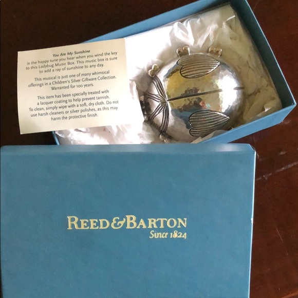 Reed & Barton Ladybug Music Box - Picture 5 of 8